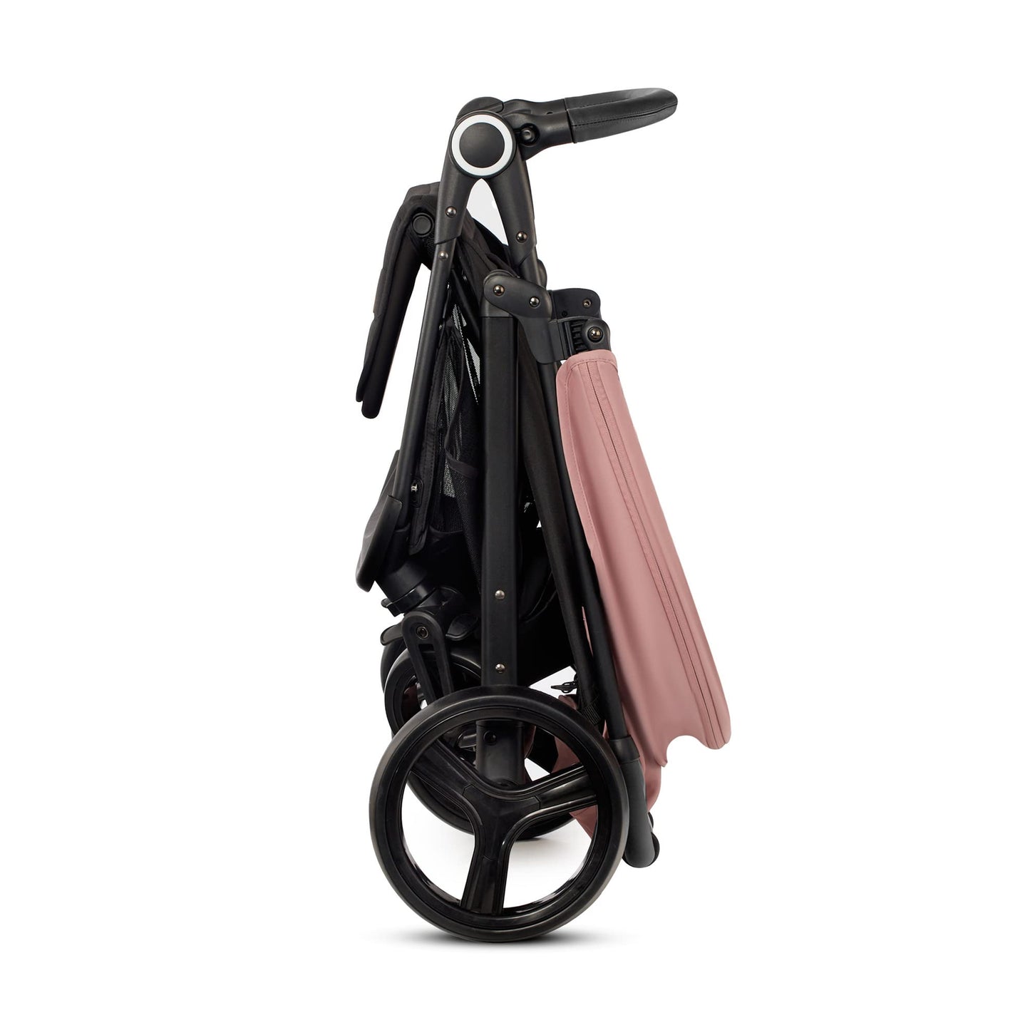 kk Kinderkraft GRANDE PLUS Silla de Paseo ligera desde Nacimiento hasta 22 kg, Plegado con una sola mano, Posición tumbada, Suspensión de todas ruedas, Capota grande XL, Grigio